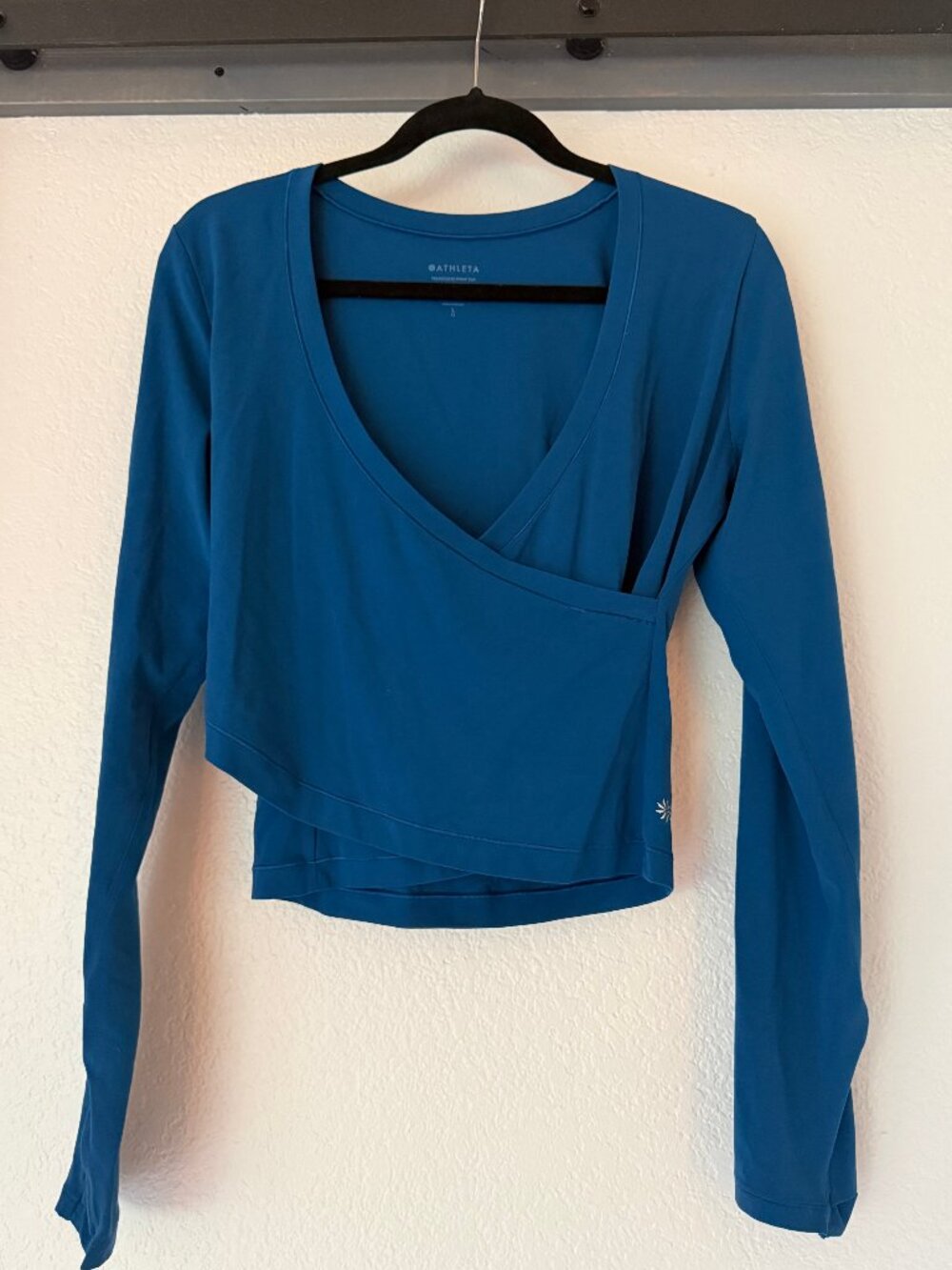 Athleta Elation Wrap Long Sleeve Top